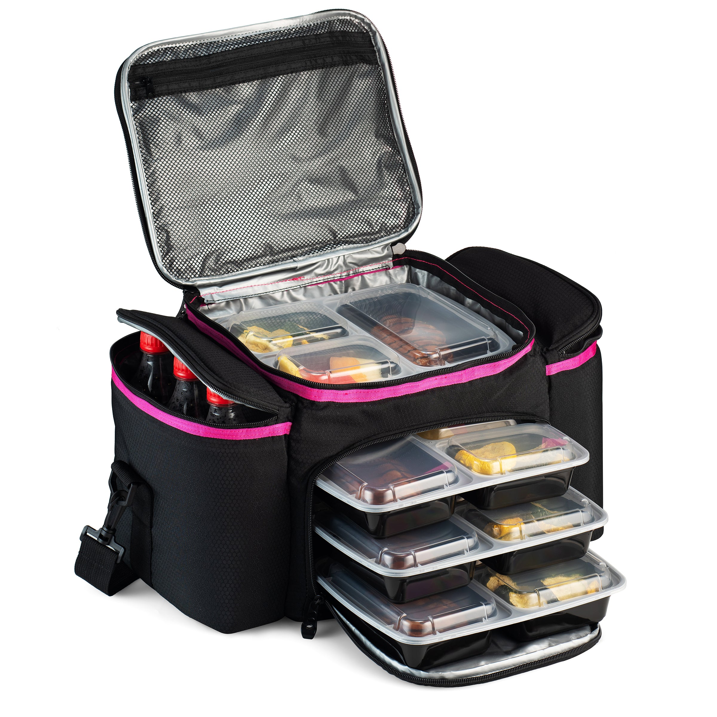 Lunch cooler Box bag Insulated Compartment Leak proof good for