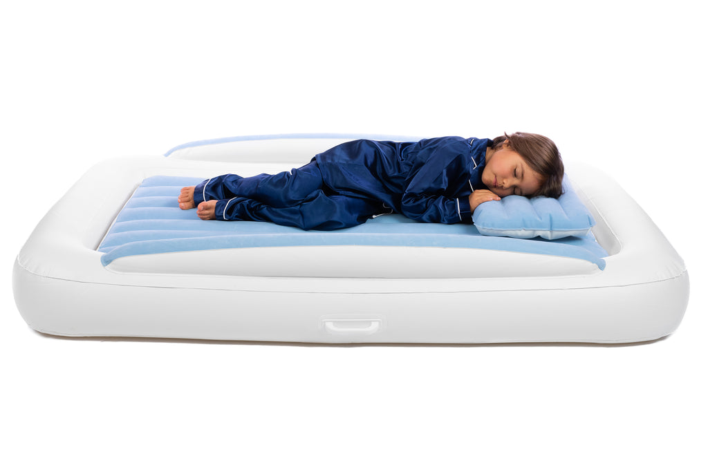 inflatable travel bed for kids Toddler camping or floor bed Portable Blow Up Mattress 3 colors