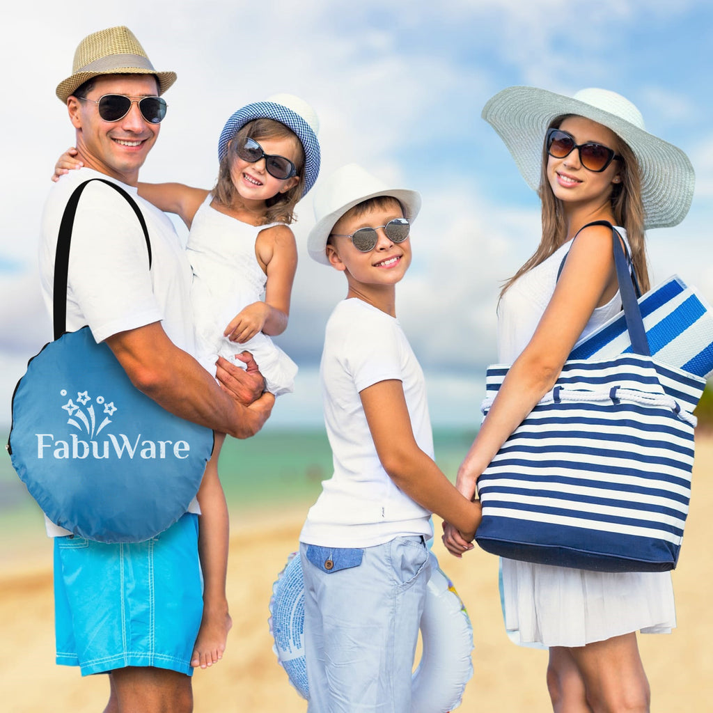 Beach Tent, Instant Pop Up Beach Tent Sun Shelter for 2-3 Person, Anti UV Baby Beach Tent with Extended Floor and Sand Bags, Portable Sun Tent for Beach, Suitable for Outdoor Activities or Beach Trip